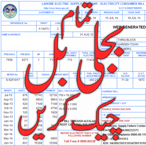 Electric Bill Checking Wapda