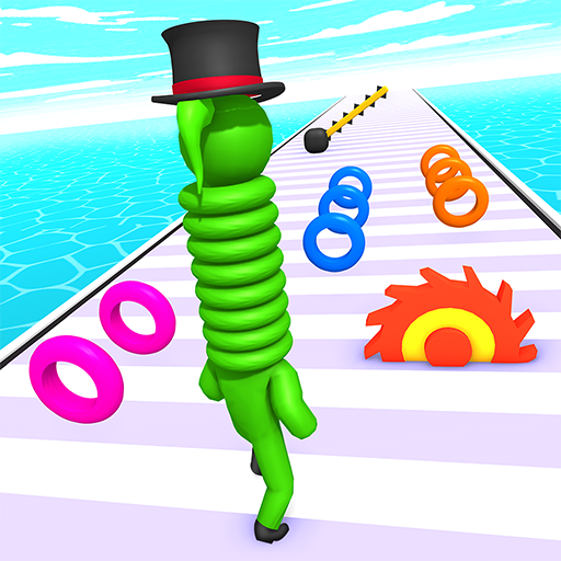 Long Neck 3d run tall man game