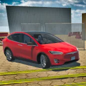 Electric Car Driving Game Sim