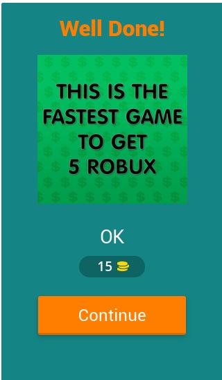 Download 5 robux android on PC