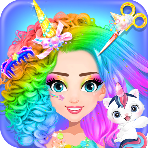 Unicorn Girl Hair beauty Salon