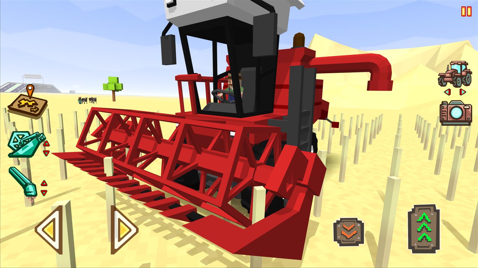 Скачать Blocky Farm Racing & Simulator на ПК | Официальный представитель  GameLoop