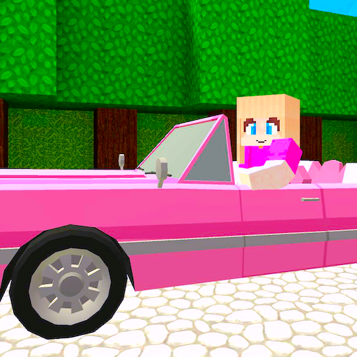 Pink Princess House Craft Game