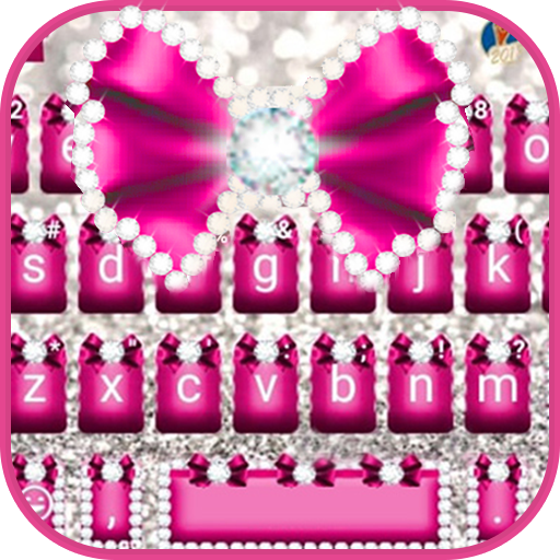 Pinky Shinning Bow Klavye Tema