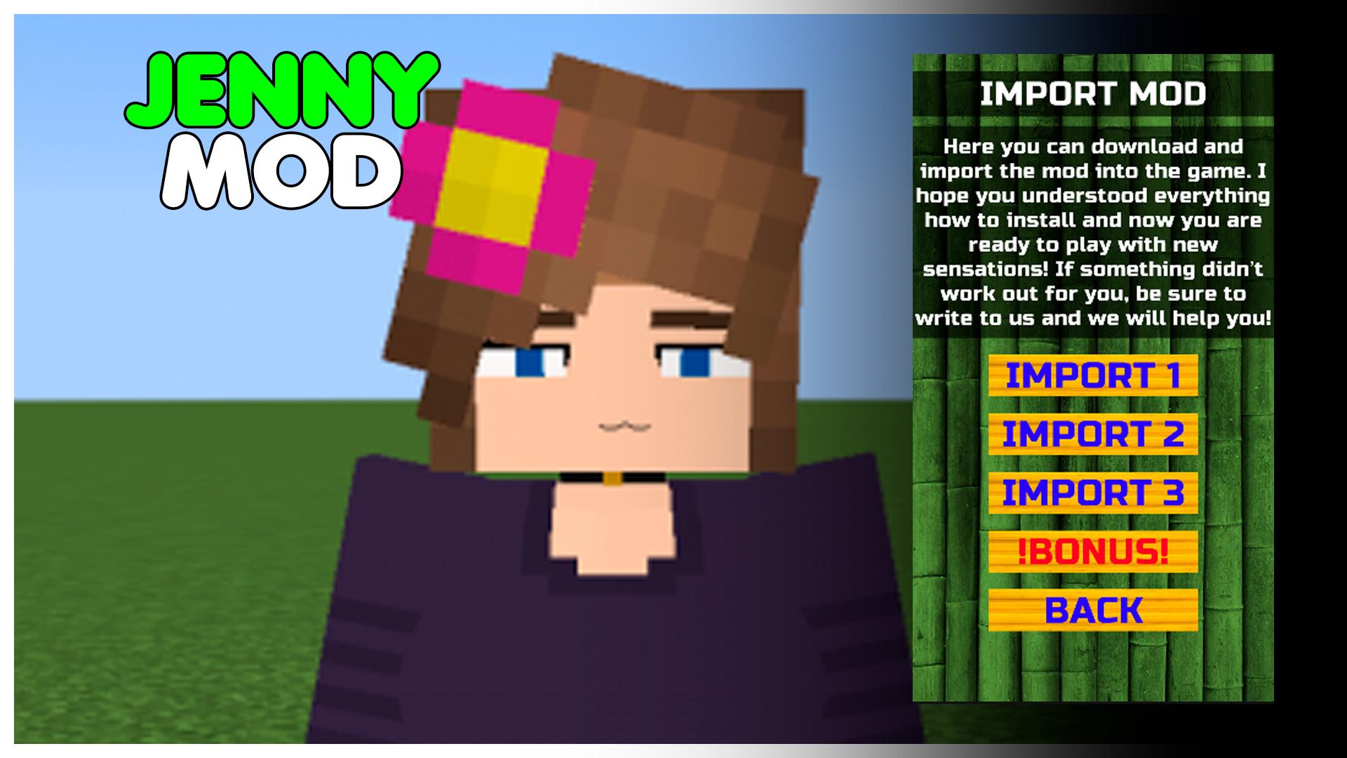 Скачать Jenny Mod for Minecraft PE на ПК | Официальный представитель  GameLoop