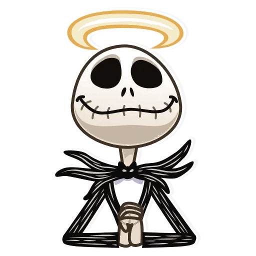 Jack Skellington Stickers 2022