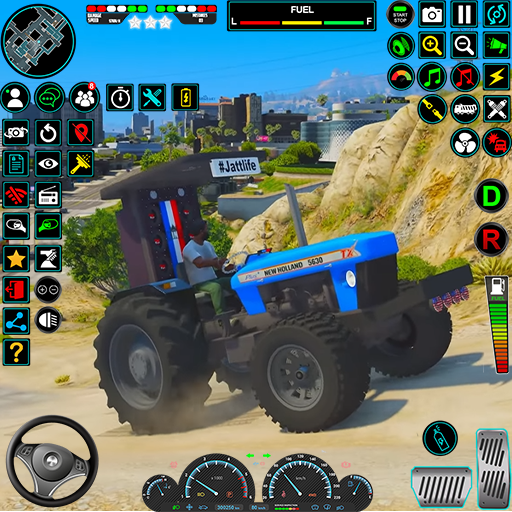 Груз Трактор Игры 3D