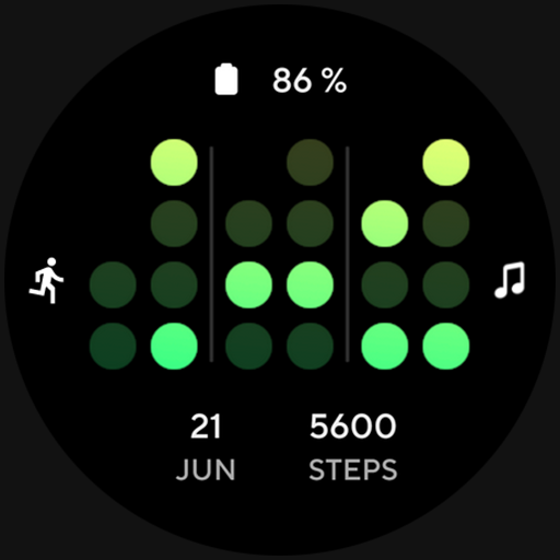 Awf Binary: Watch face