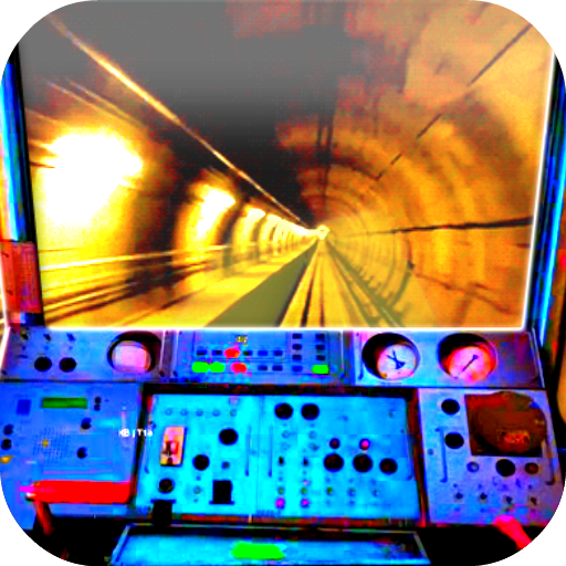 Driving subway train simulator