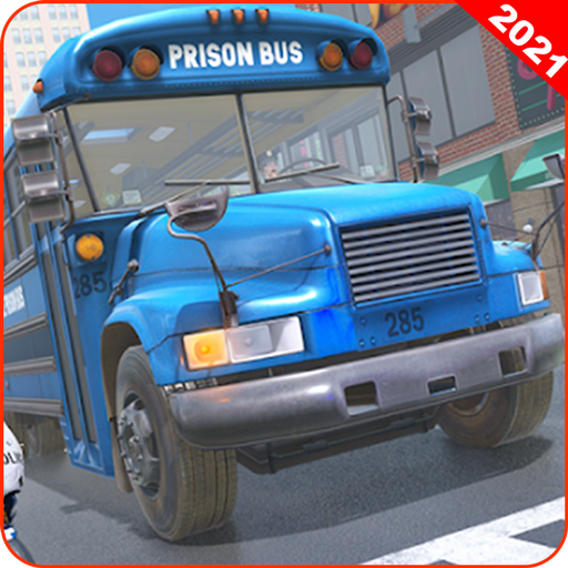 Police Bus Simulator Transport Driving Free Game