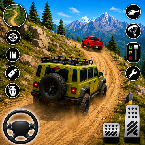 4X4 Offroad SUV Driving Games