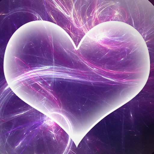 Пурпурное Сердце Живые Обои