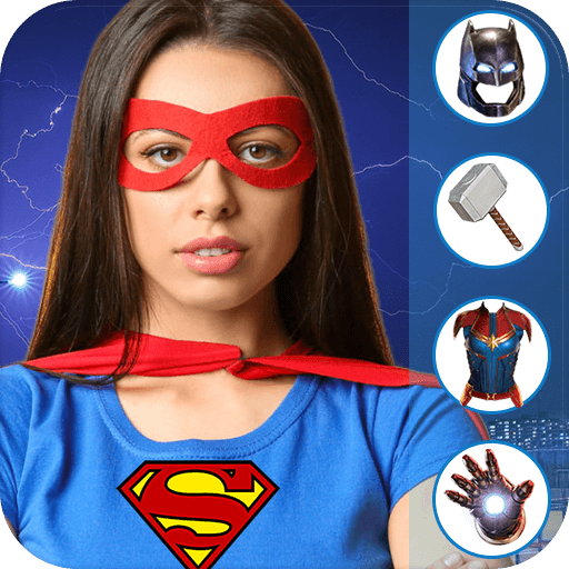 Superhero photo editor