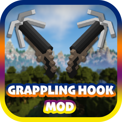 Grappling Hook Mod for MCPE