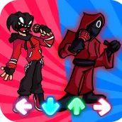 FNF Mod Squid Game Vs Agoti