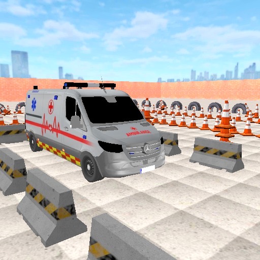 Ambulance parking game 3d