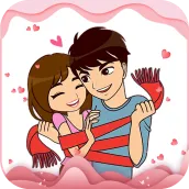 Love Couple WAStickers - Love Stickers 2021