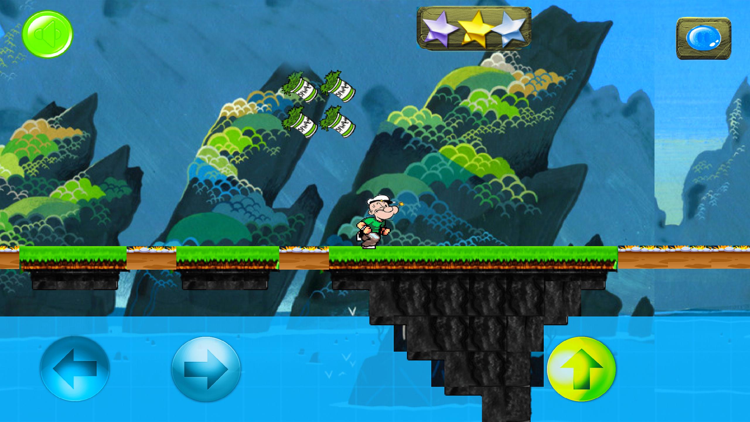 Download Popeye Rush For Spinach Run android on PC