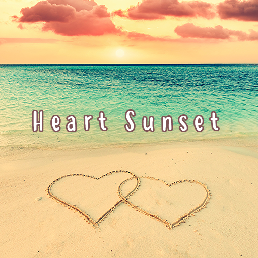 Heart Sunset Tema +HOME