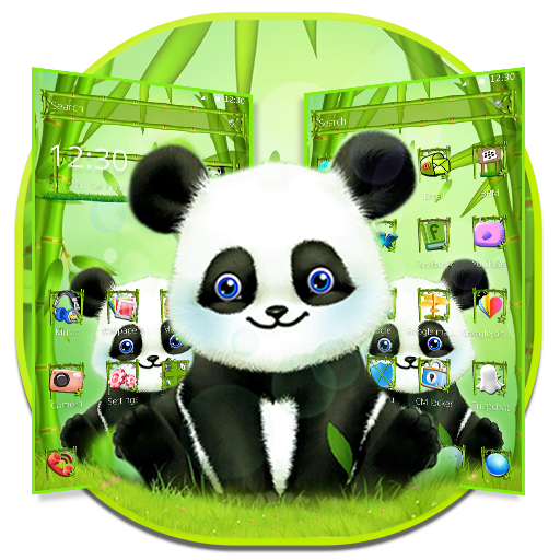 Cute panda theme list