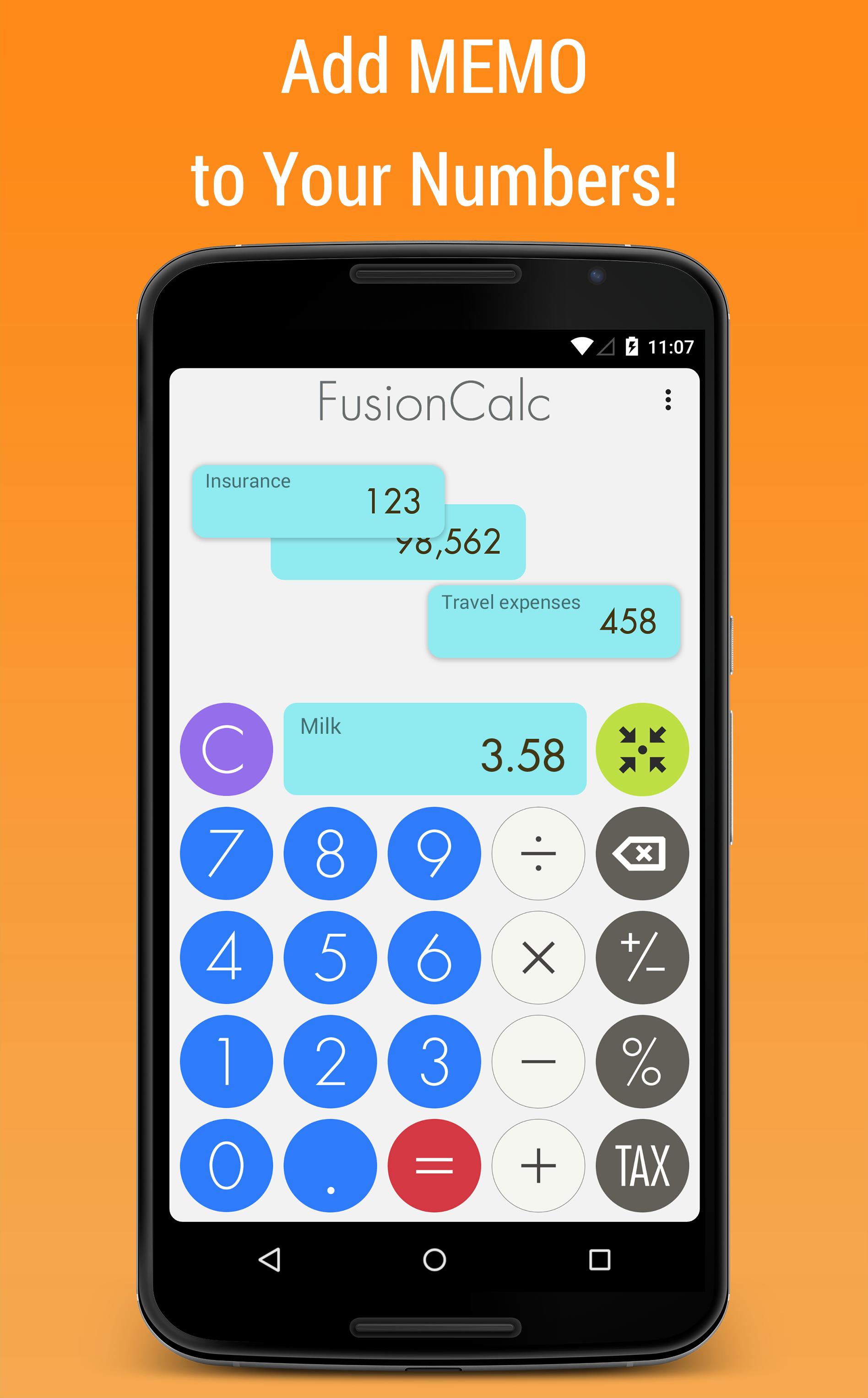 Скачать FusionCalc (Memo Calculator) на ПК | Официальный представитель  GameLoop