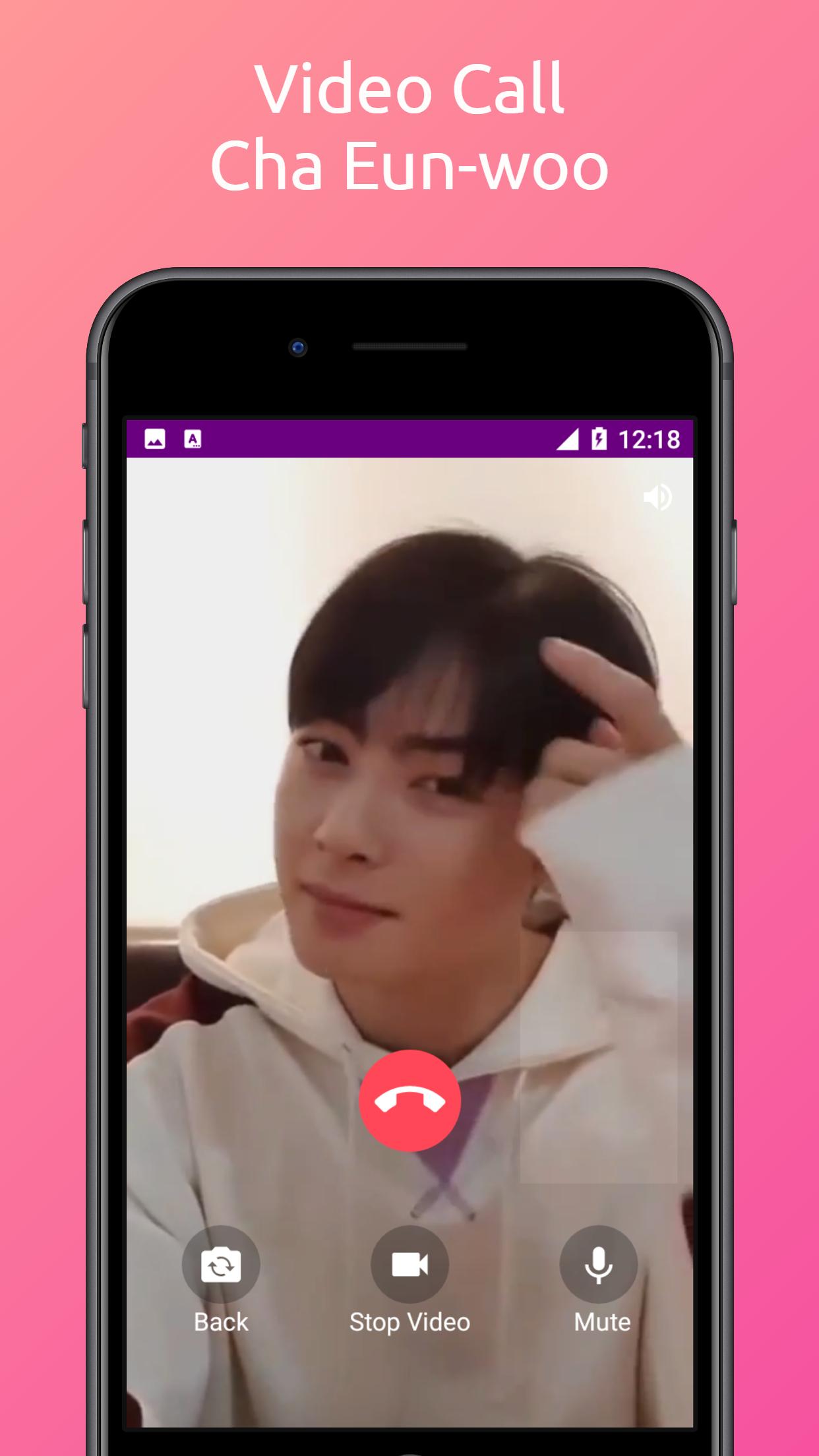 Download Cha Eun woo Fake Call android on PC