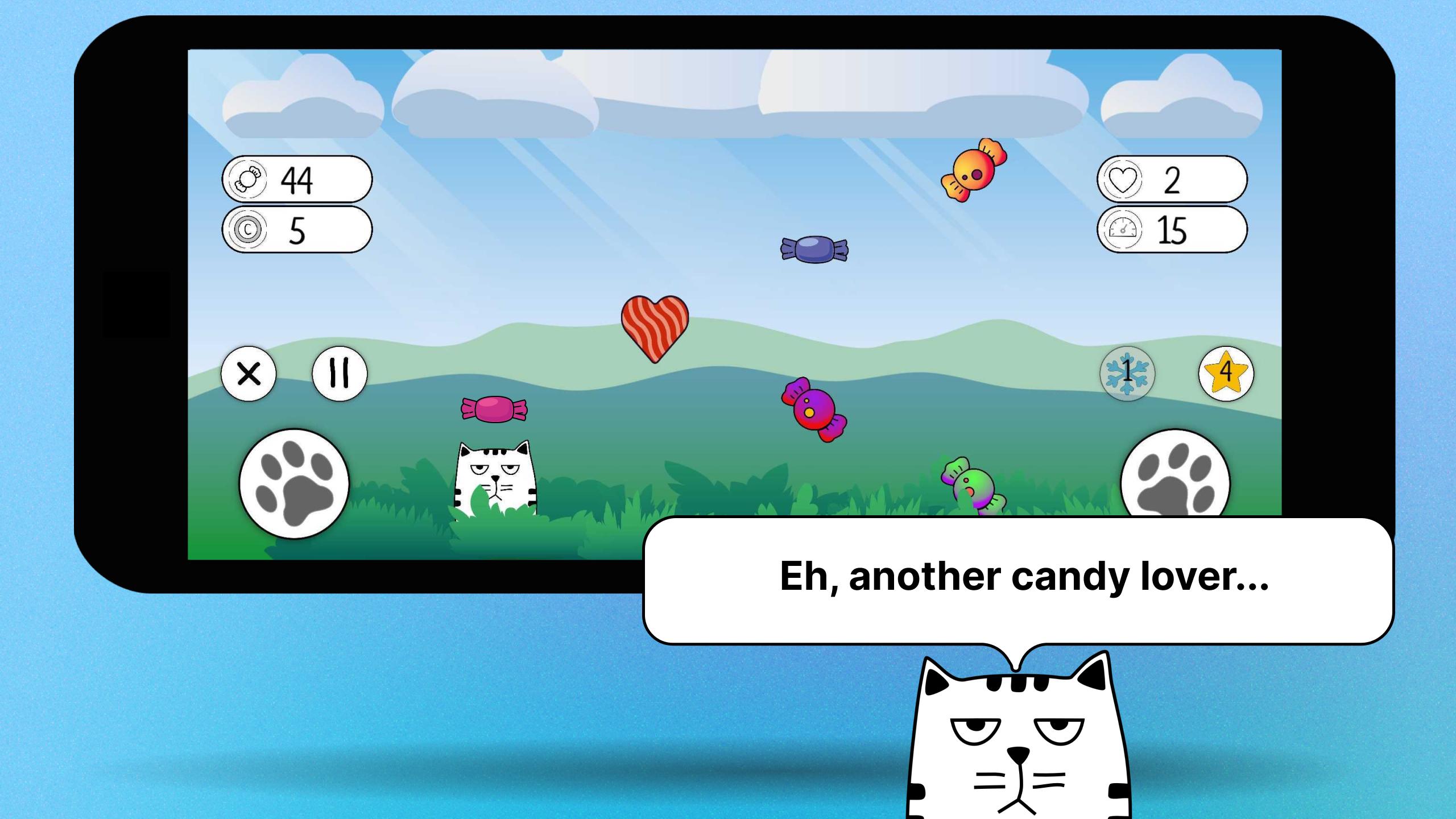 Download Candy Catcher: Cat Arcade android on PC