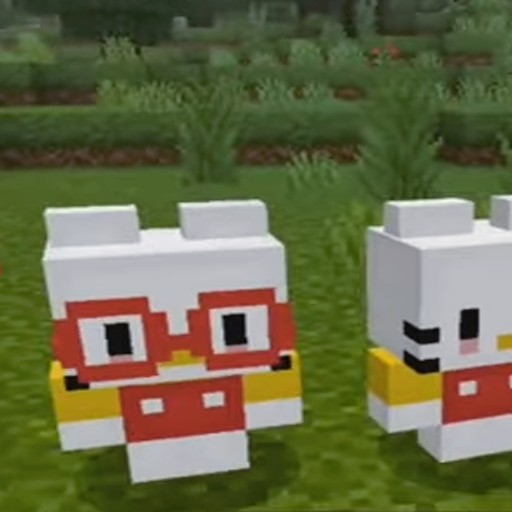 Hello Kitty Mod of Minecraft