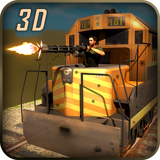 Gunship Battle Bullet Train 3D