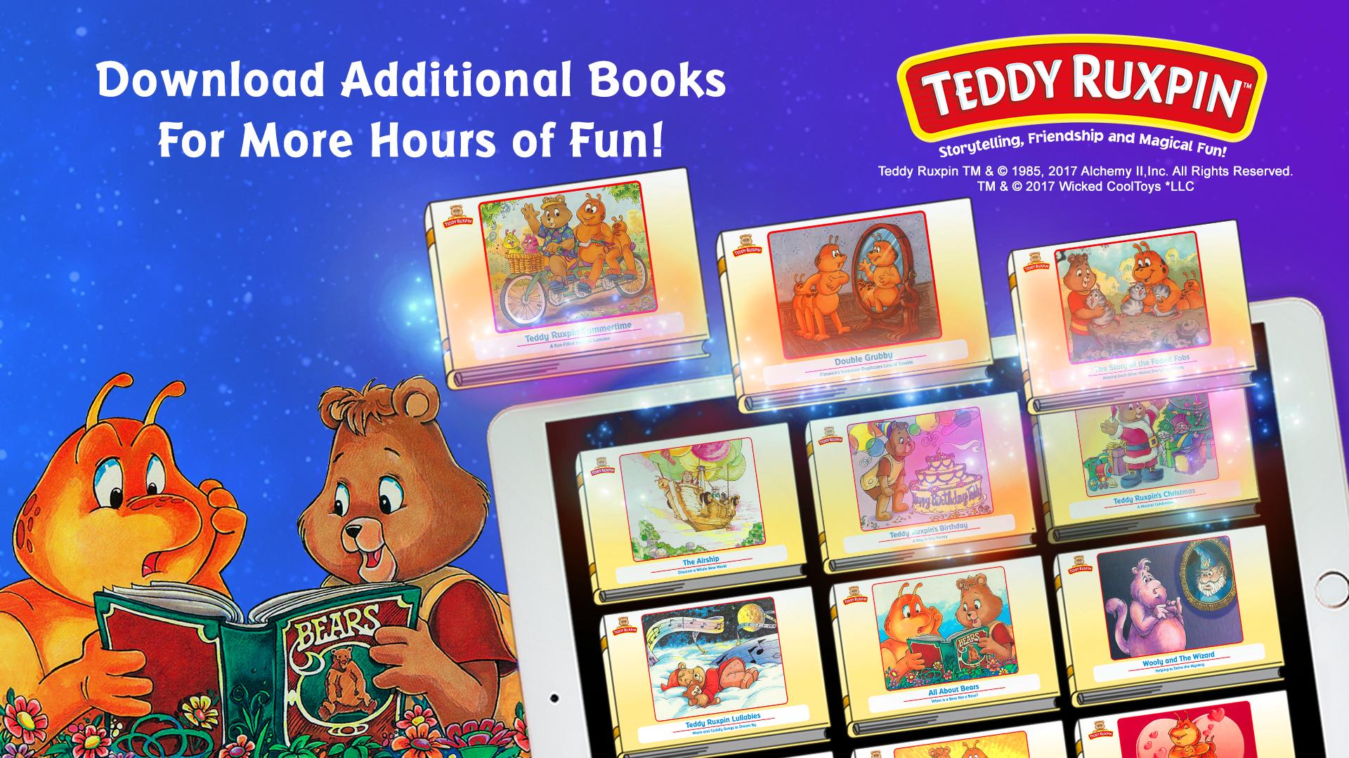 Teddy ruxpin cheap additional stories