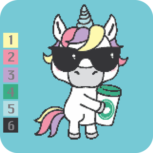 Color by number - Unicorn Sandbox Free