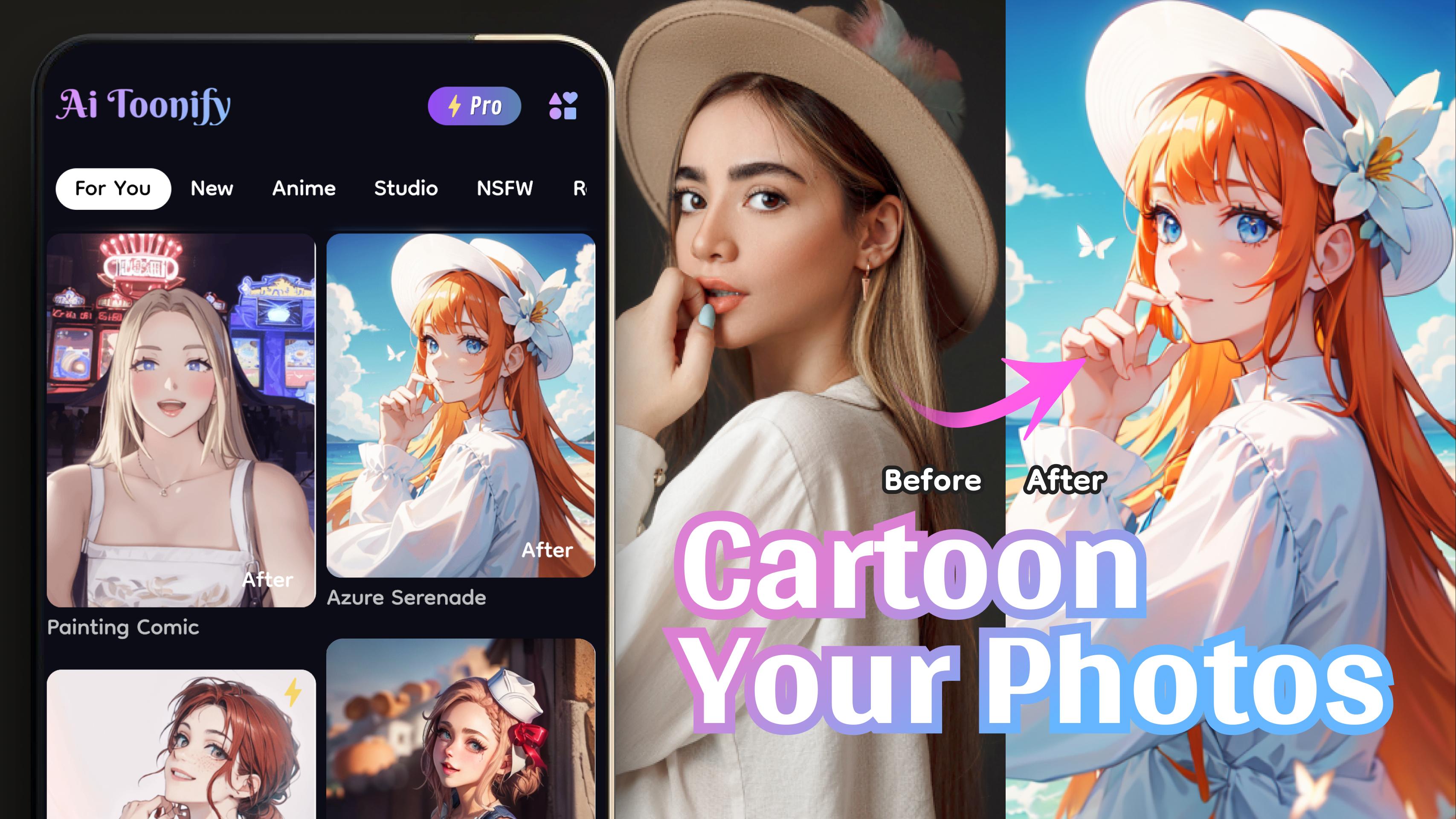 Download Ai Toonify - Cartoon Maker App android on PC