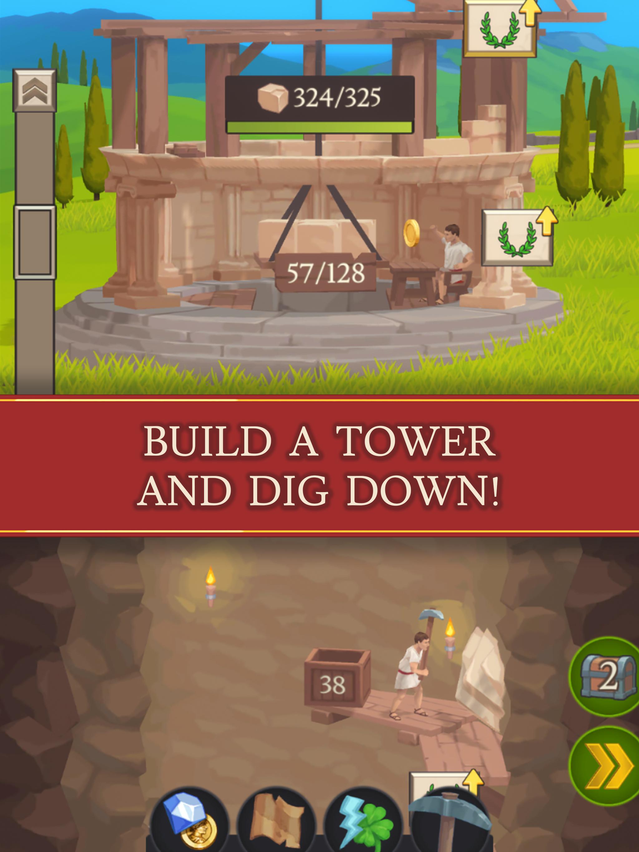 Скачать Idle Tower Miner: Добывай игра на ПК | Официальный представитель  GameLoop