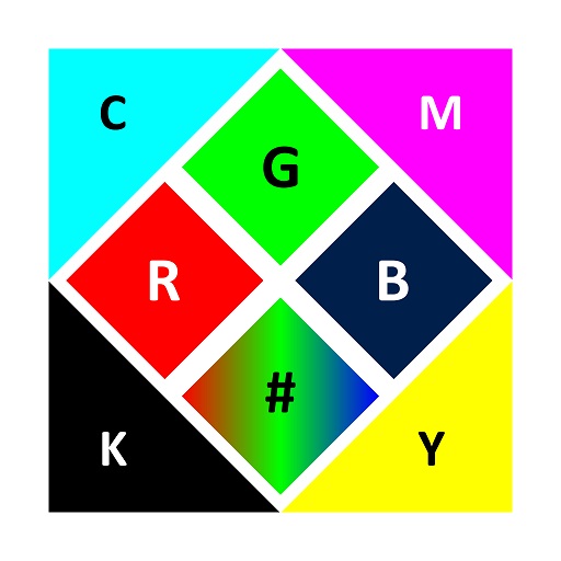 Color picker Hex CMYK RGB