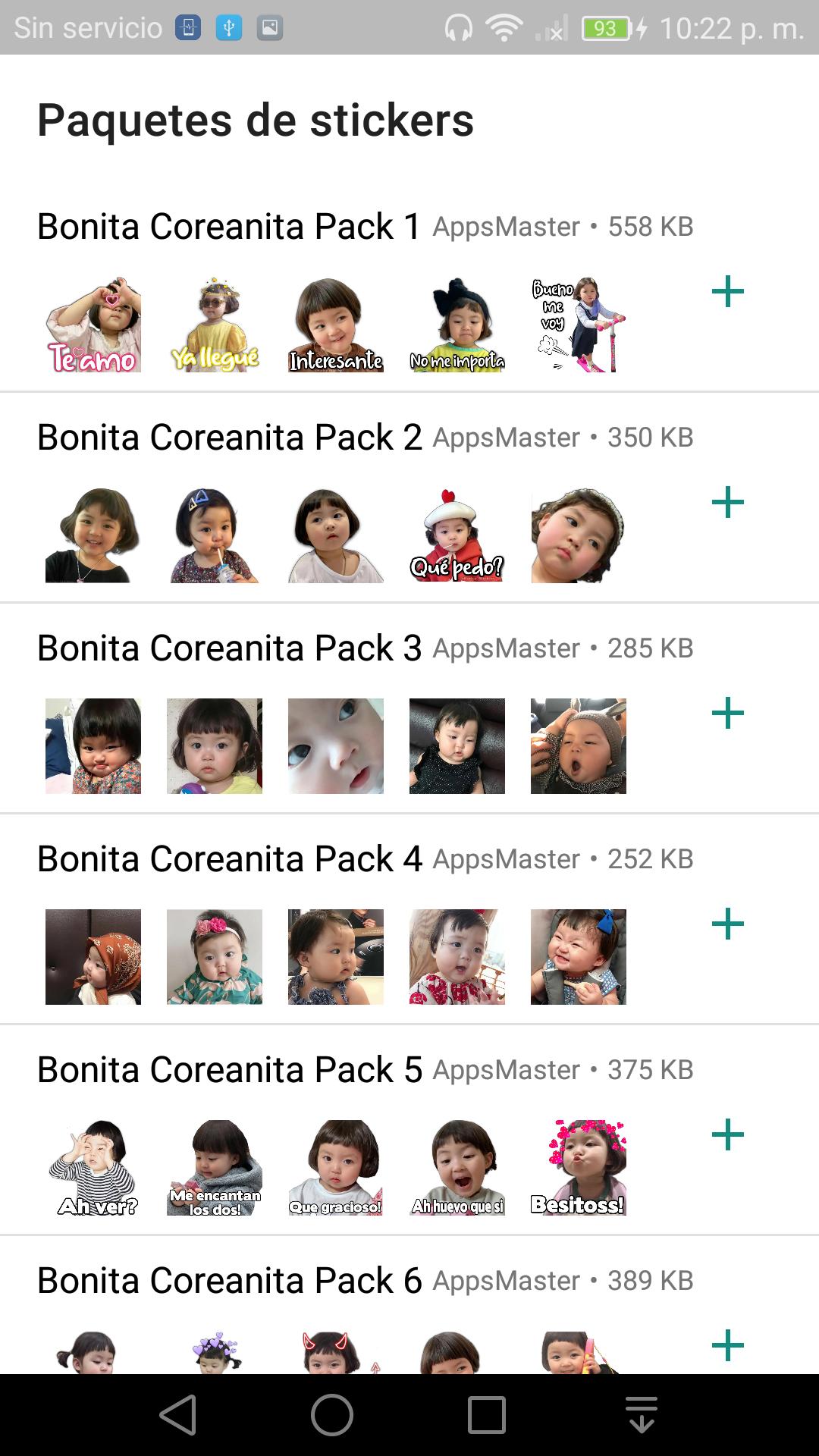 Sticker Maker - Niña Coreana