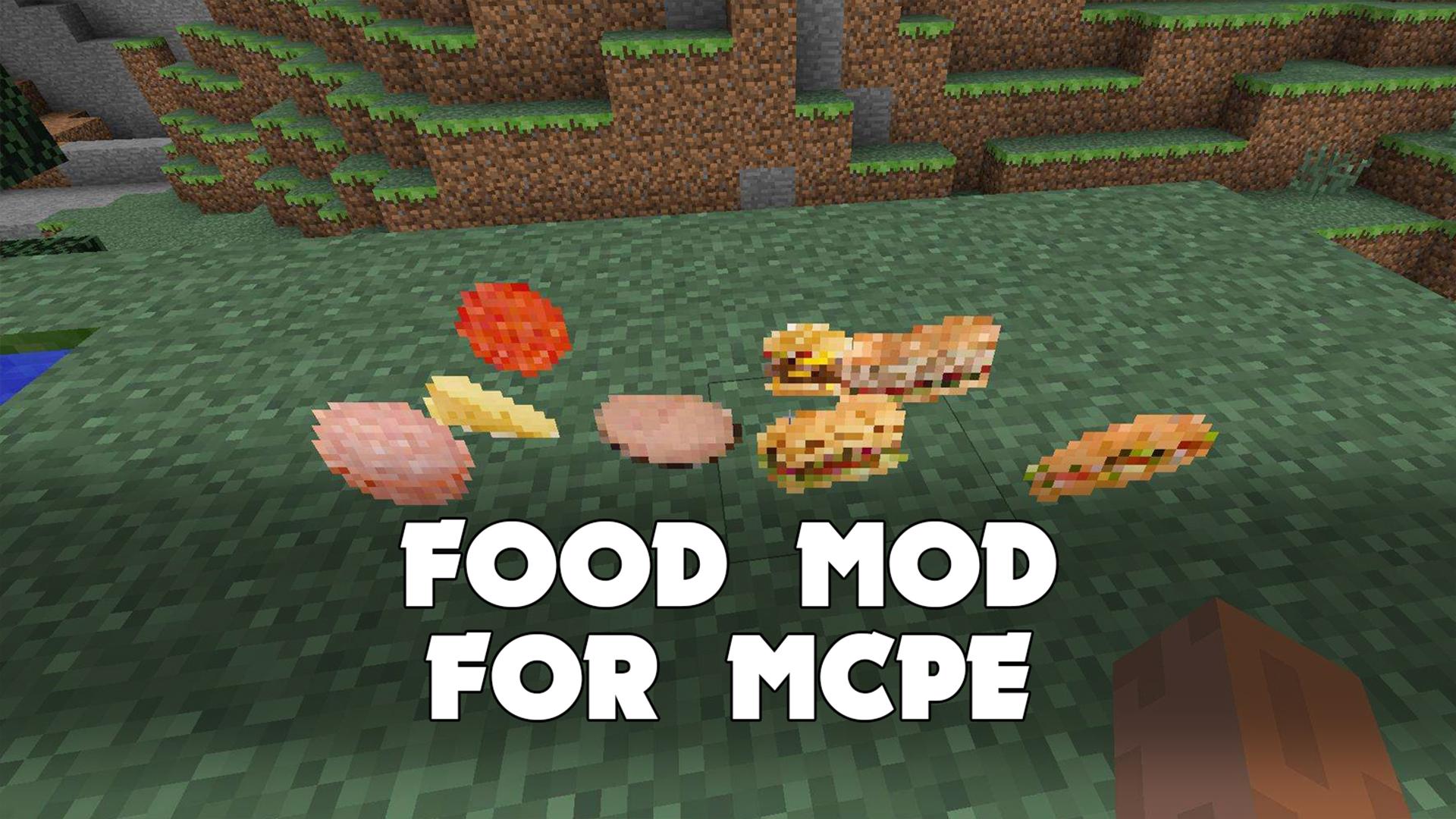 Скачать Food Mod for Minecraft PE на ПК | Официальный представитель GameLoop