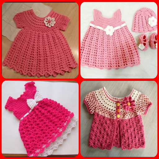 Girl crochet dress