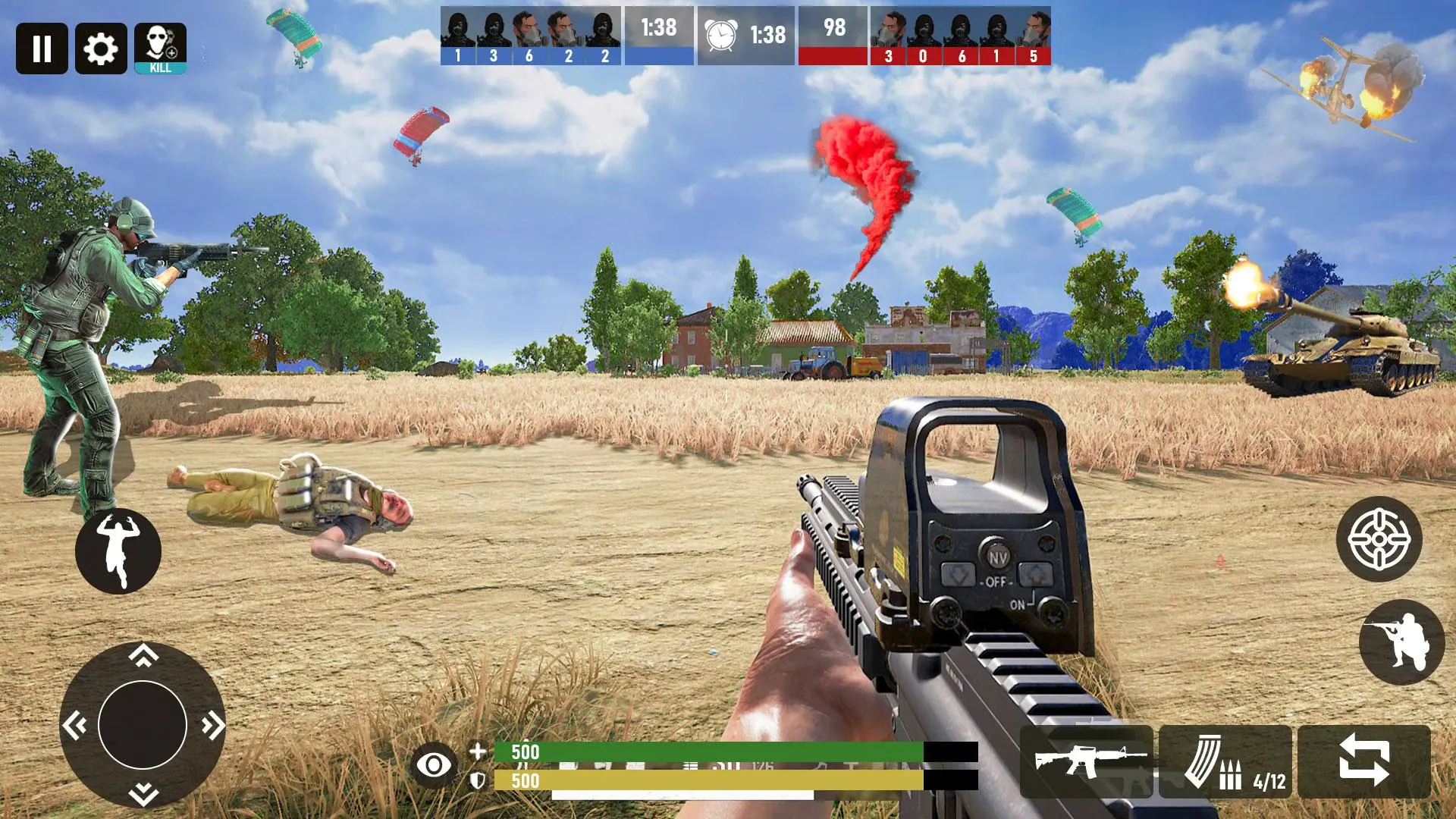 Baixe jogos de tiro offline de arma no PC