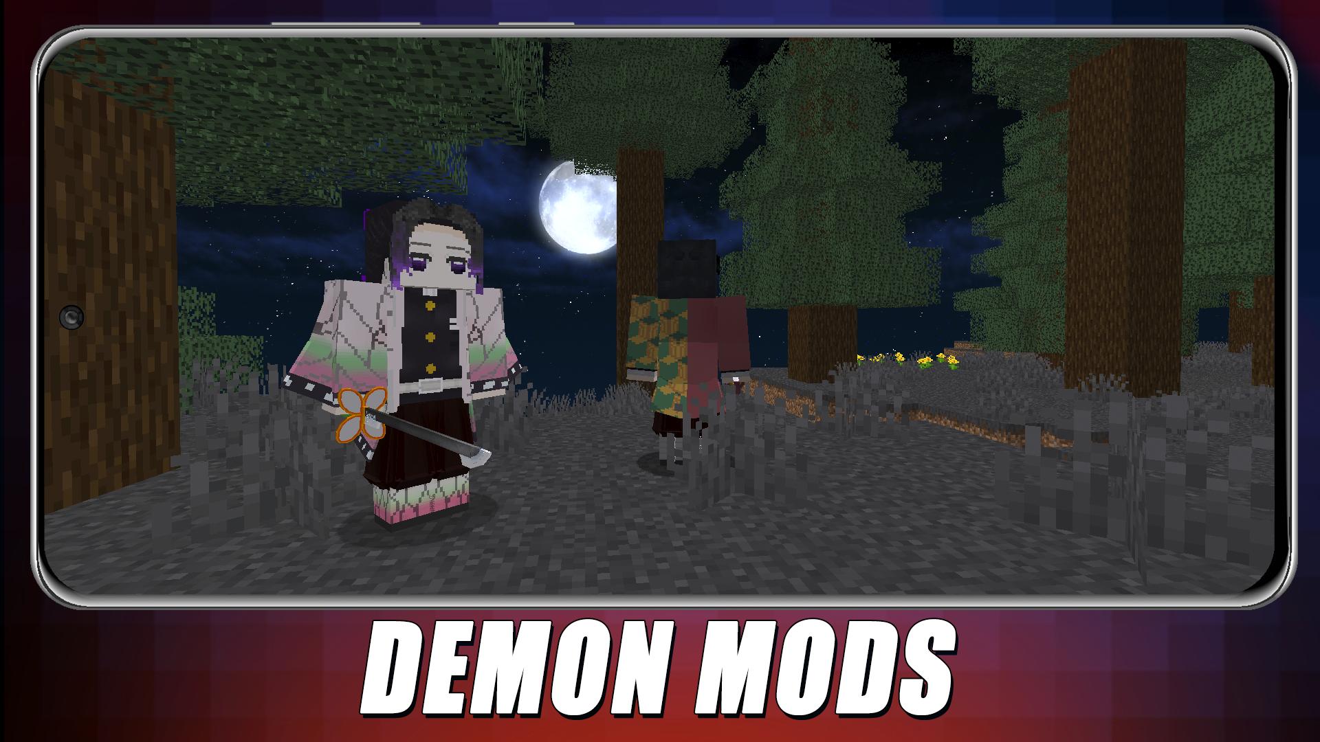 Download Demon Slayer Mod for Minecraft android on PC