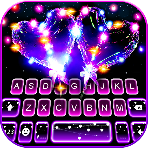 LED Heart Balloons Theme