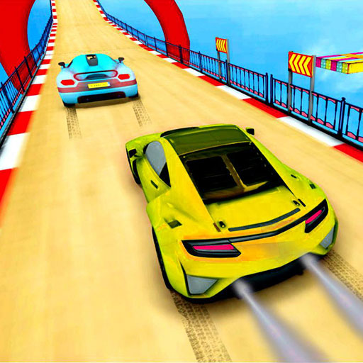 Superhero Muscle Car Stunts 3D