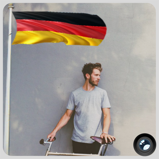 Germany Flag In Your picture : Photo Editor