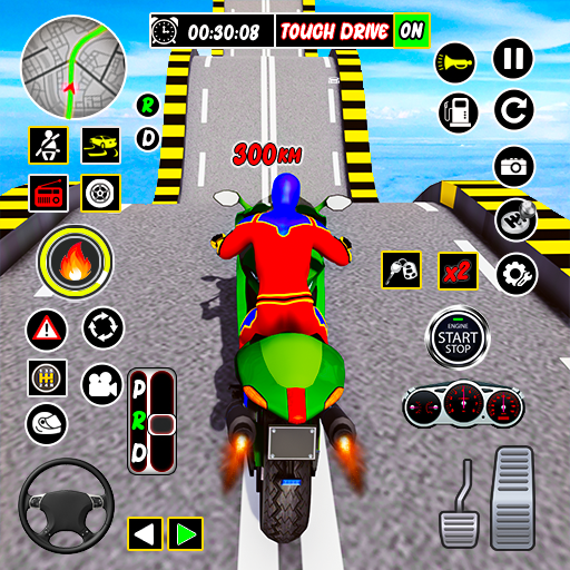 Spider Bike Racing :Bike Game