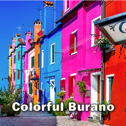 Colorful Burano Tema
