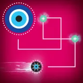 Eye 2 Eye : line Path Puzzle
