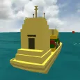 Cargo ship game 3d transport
