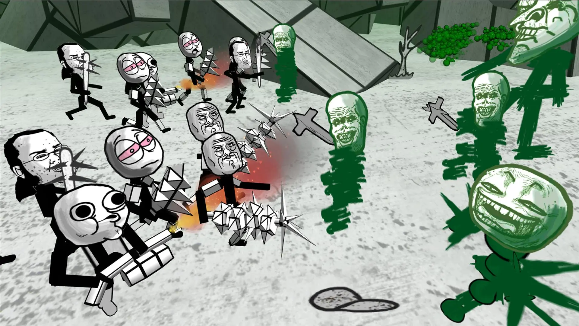 Zombie Meme Battle Simulator on Windows PC Download Free - 1.04