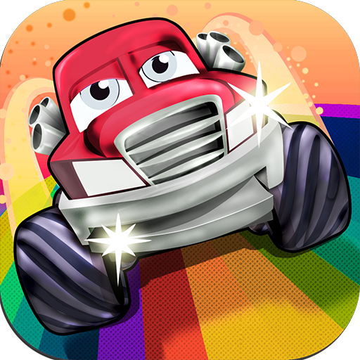 Rainbow Monster Trucks!