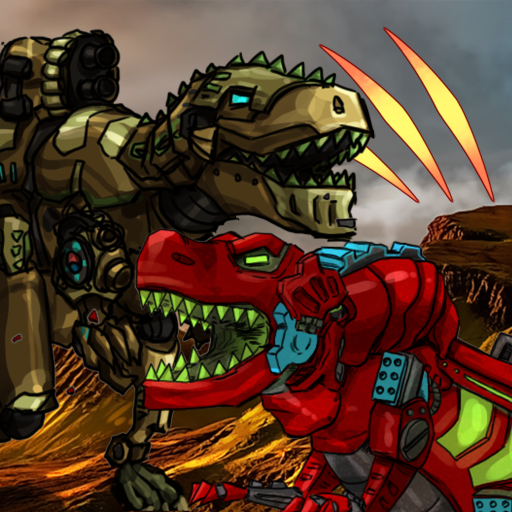 Dino Robot Battle Arena: War