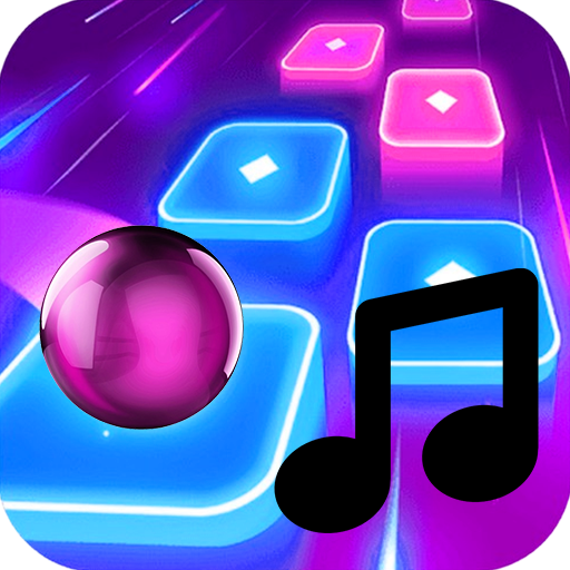 Purple Music Tiles Runner